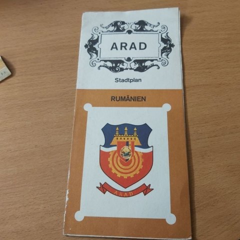 Rumanien Arad Stadtplan