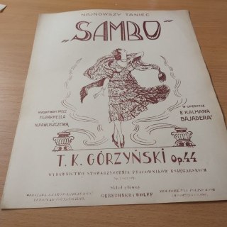 Sambo najnowszy taniec op.44