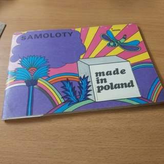 Samoloty made in Polend wyd. 1974 rok.