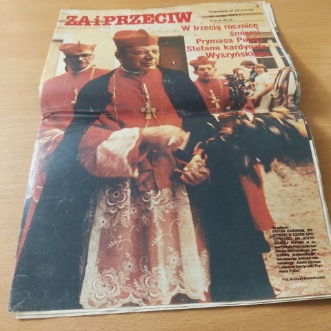 Za i przeciw. Tygodnik nr 22 (1412) 27 maja 1984 roku.