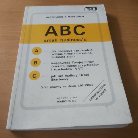 ABC Small businessu jak otworzyć, księgowość, co z US