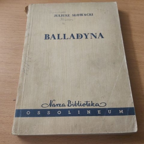 Balladyna Słowackiego wyd. 1959 rok