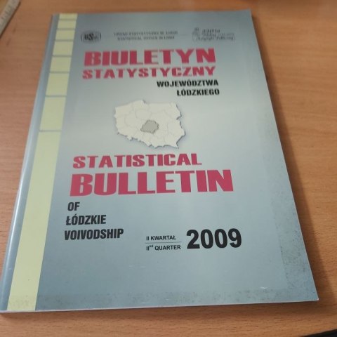 Biuletyn Statystyczny Województwa Łódzkiego 2009 II kwartał