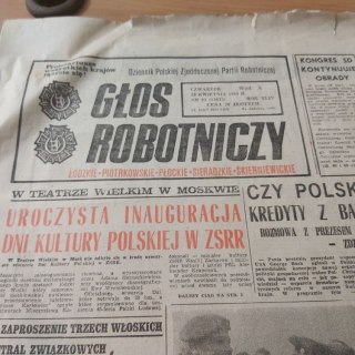 Głos Robotniczy nr 13635 z 20 kwietnia 1989 roku.