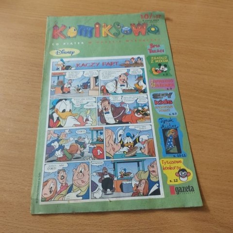 Komiksowo 10/107 8 marca 2002 roku.