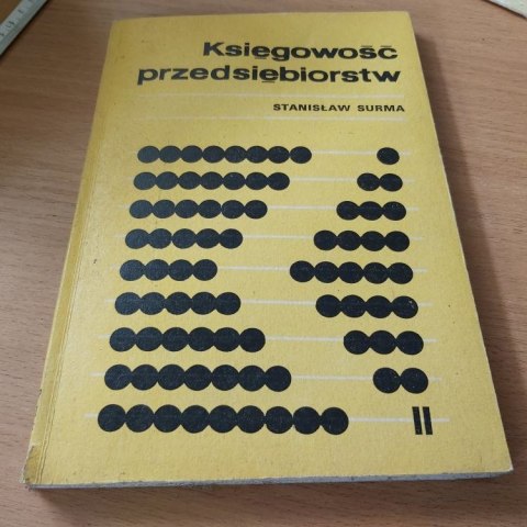 Księgowość przedsiębiorstw część 2 wyd. 1973 rok