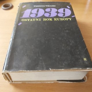 Ostatni rok Europy 1939