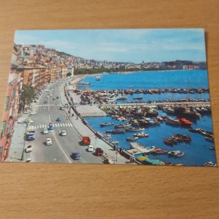Pocztówka Napoli Mergellina da fotocolor kodak ektachrome