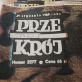 Przekrój nr 2277 z 29 stycznia 1989 roku.