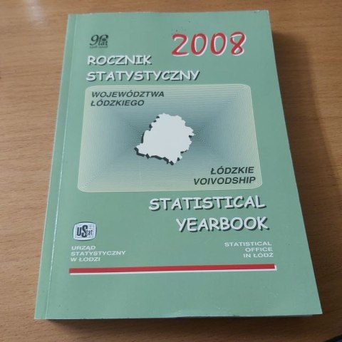 Rocznik Statystyczny Województwa Łódzkiego 2008 rok