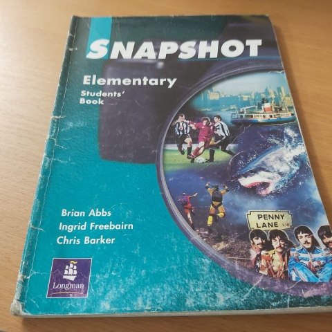 Snapshot Elementary Students Book