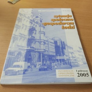 Sytuacja społeczno-gospodarcza Łodzi 1 półrocze 2005 roku.