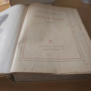 WYBÓR Pism Mickiewicza wyd. 1952 rok.