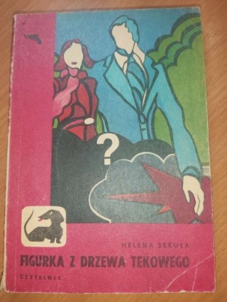 Figurka z drzewa tekowego
