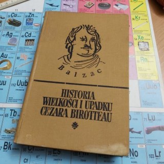 Historia Wielkości i Upadku Cezara Birotteau wydanie 1956 rok.