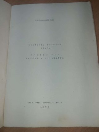 Historia pewnego brata Ojca Pio