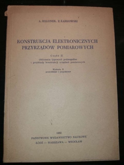 Konstrukcja Elektronicznych Przyrządów Pomiarowych Część 2