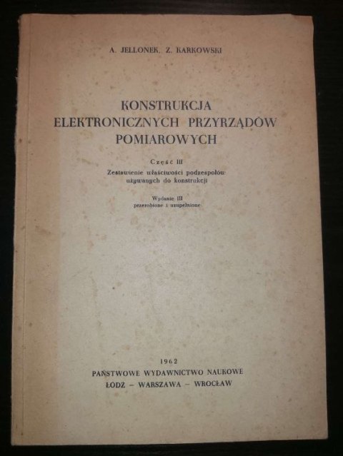Konstrukcja Elektronicznych Przyrządów Pomiarowych cześć 3