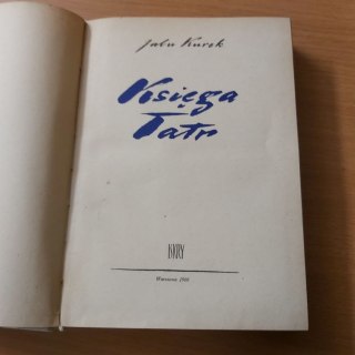 Księga Tatr - ksiażka autora Kurka