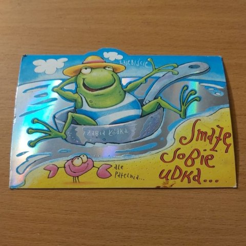 Pocztówka - Smażę sobie udka