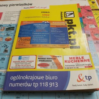 Polskie Książki Telefoniczne PKT 2008/2009 Łódzkie