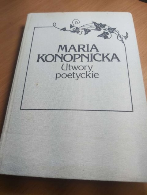 Utwory poetyckie Tom 1