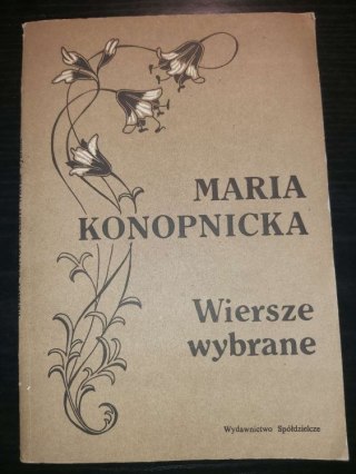 Wiersze wybrane Konopnicka