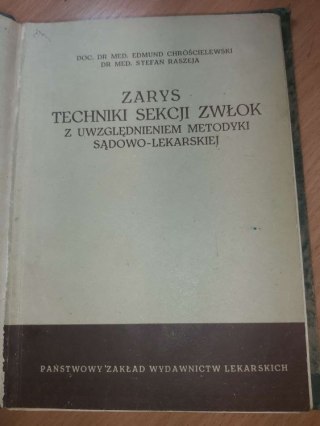 Zarys techniki sekcji zwłok