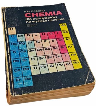 CHEMIA DLA KANDYDATOW NA WYŻSZE UCZELNIE wyd. 1983 rok