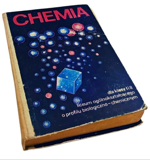 CHEMIA DLA KLASY 1 I 2 LO wyd. z 1984