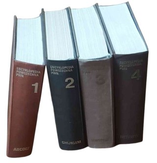 ENCYKLOPEDIA POWSZECHNA PWN Całość 3,5 tyś stron 1,2,3,4 tom