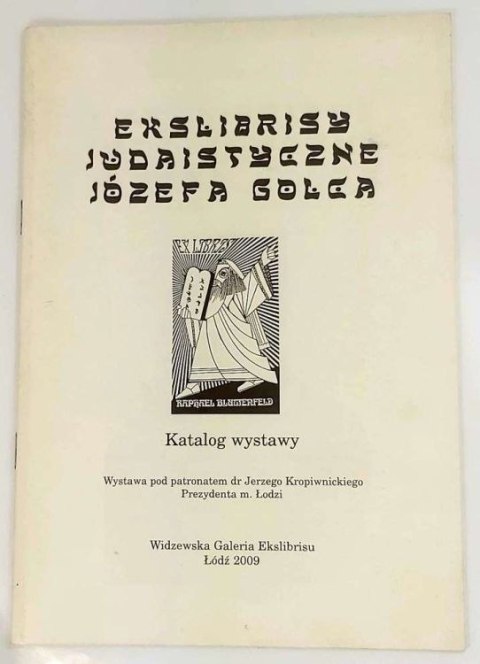 Ekslibrisy Judaistyczne Józefa Golca