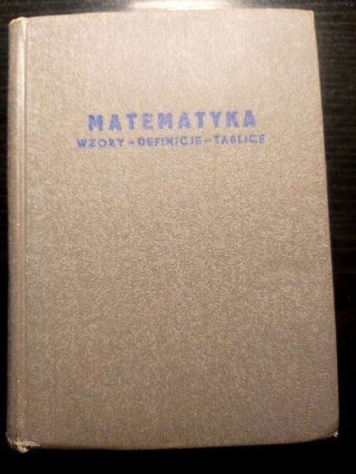 Matematyka Wzory-Definije-Tablice