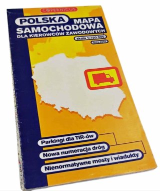 POLSKA MAPA SAMOCHODOWA 2002-2003