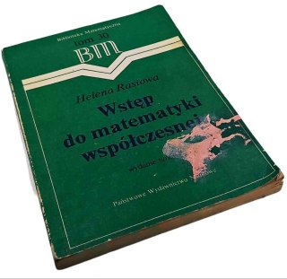 WSTĘP DO MATEMATYKI WSPÓŁCZESNEJ