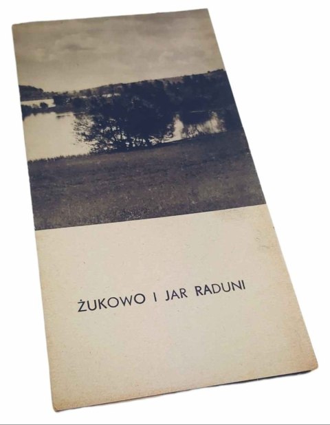 ŻUKOWO I JAR RADUNI folder informacyjny wyd. z 1963 roku