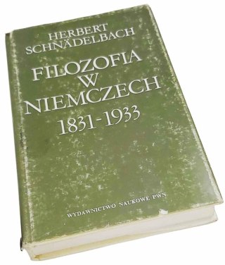 FILOZOFIA W NIEMCZECH 1831-1933