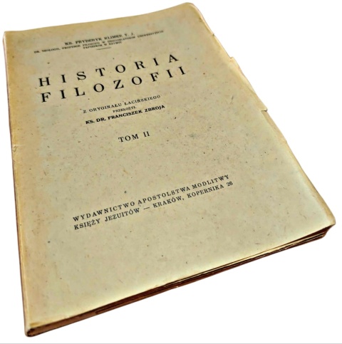 HISTORJA FILOZOFJI. TOM II