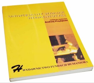 UNIWERSALNY WYMIAR HERMENEUTYKI