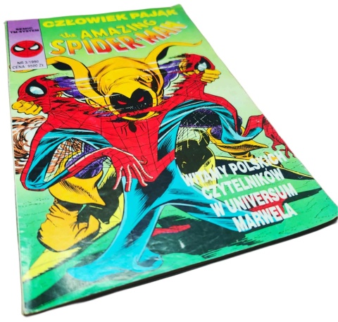 CZŁOWIEK PAJĄK. THE AMAZING SPIDER-MAN 3/1990 Roger Stern, John Romita Jr.