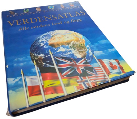 VERDENSATLAS. ALLE VERDENS LAND OG FLAGG Keith Lye, Philip Steele