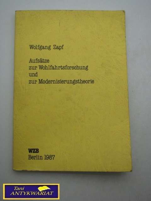 AUFSATZE ZUR WOHLFAHRTSORSCHUNG UND ZUR... AUFSATZE ZUR WOHLFAHRTSORSCHUNG UND ZUR...