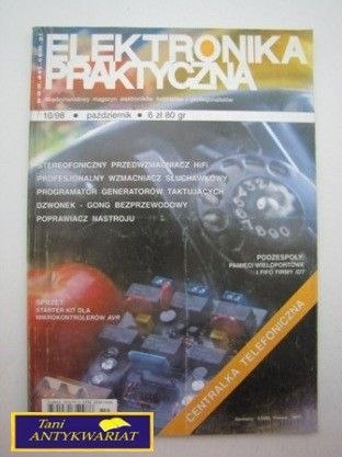 ELEKTRONIKA PRAKTYCZNA 10/98