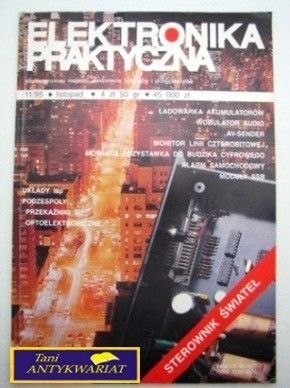 ELEKTRONIKA PRAKTYCZNA NR 11/95 ELEKTRONIKA PRAKTYCZNA NR 11/95