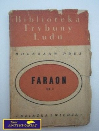 FARAON TOM II B. Prus