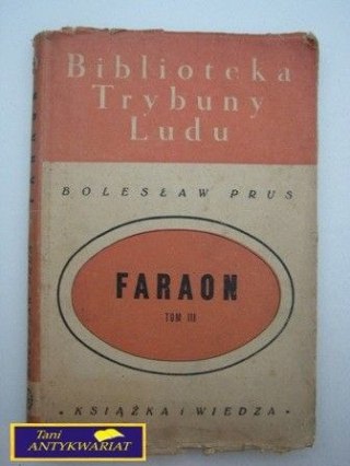 FARAON TOM III B. Prus