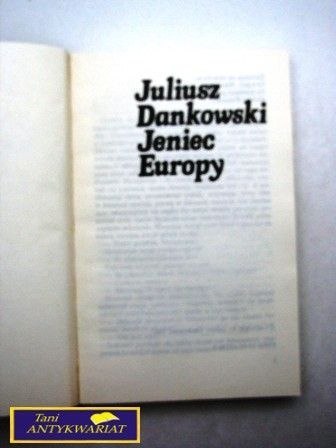 JENIEC EUROPY Juliusz Dankowski