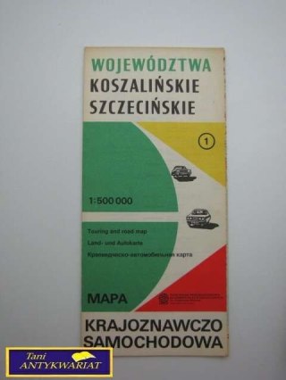 MAPA KRAJOZNAWCZO SAMOCHODOWA NR 1