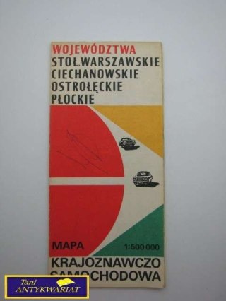 MAPA KRAJOZNAWCZO SAMOCHODOWA