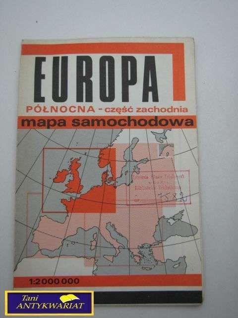 MAPA SAMOCHODOWA EUROPA